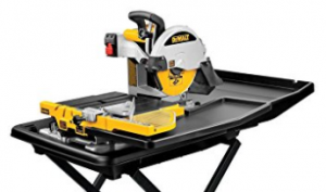 DEWALT D24000S Heavy Duty 10 inch Wet Tile Saw with Stand
