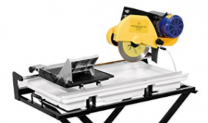 QEP 60020SQ 24 Inch Dual Speed Tile Saw with Water Pump and Folding Stand